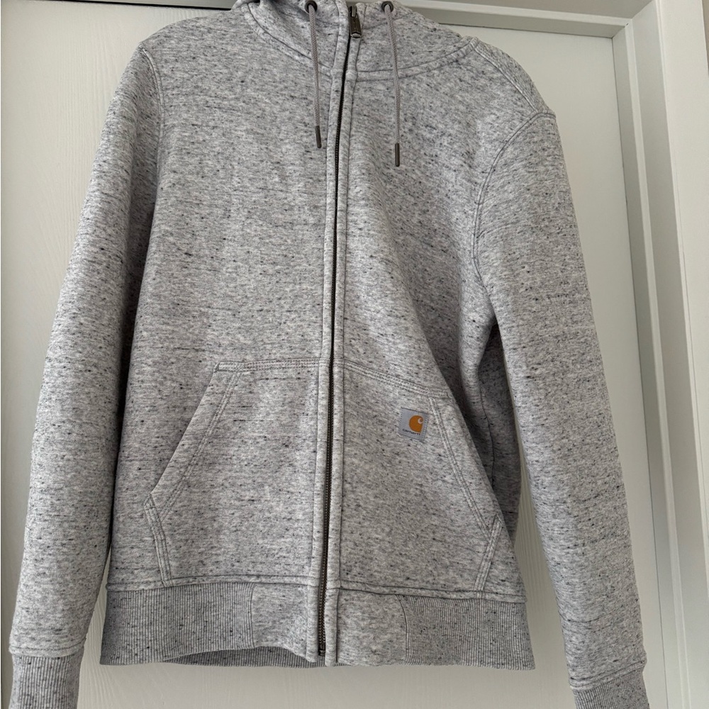 Women’s Carhartt Gray Zip-Up Hoodie